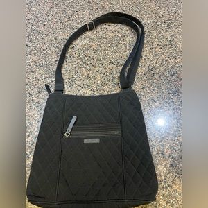 Women’s Vera Bradley black cloth crossbody.